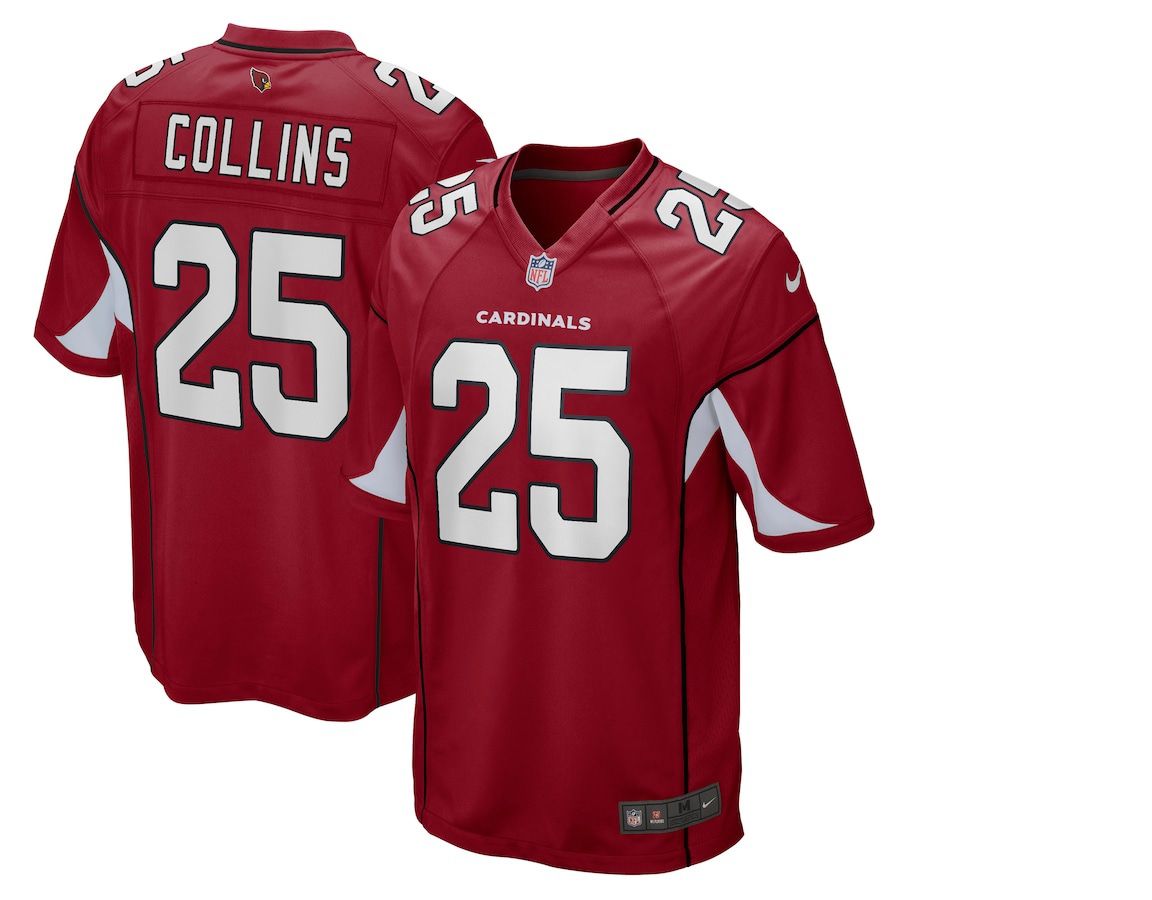 Men Arizona Cardinals #25 Zaven Collins Nike Cardinal Game NFL Jersey